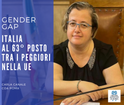 Gender Gap: l’Italia sale 63° posto, tra…