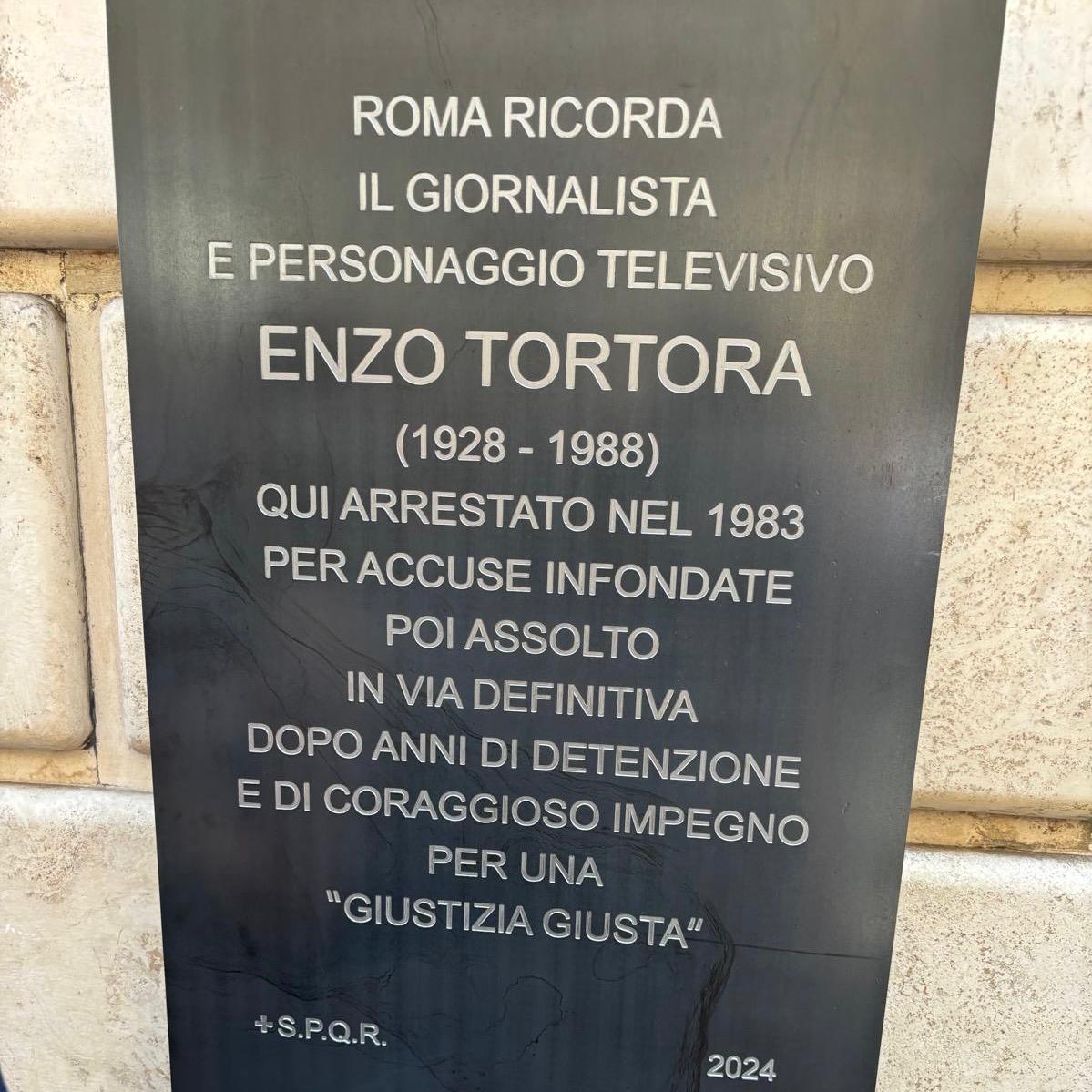 ROMA RICORDA – ENZO TORTORA